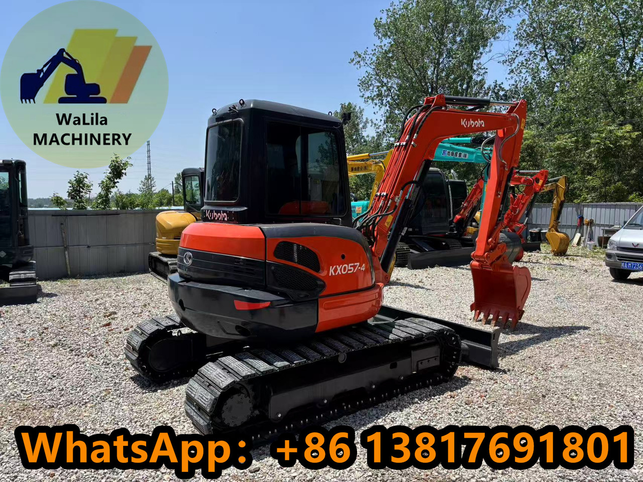 KUBOTA KX057 - Mini excavator: picture 5 KUBOTA KX057 - Mini excavator: picture 5