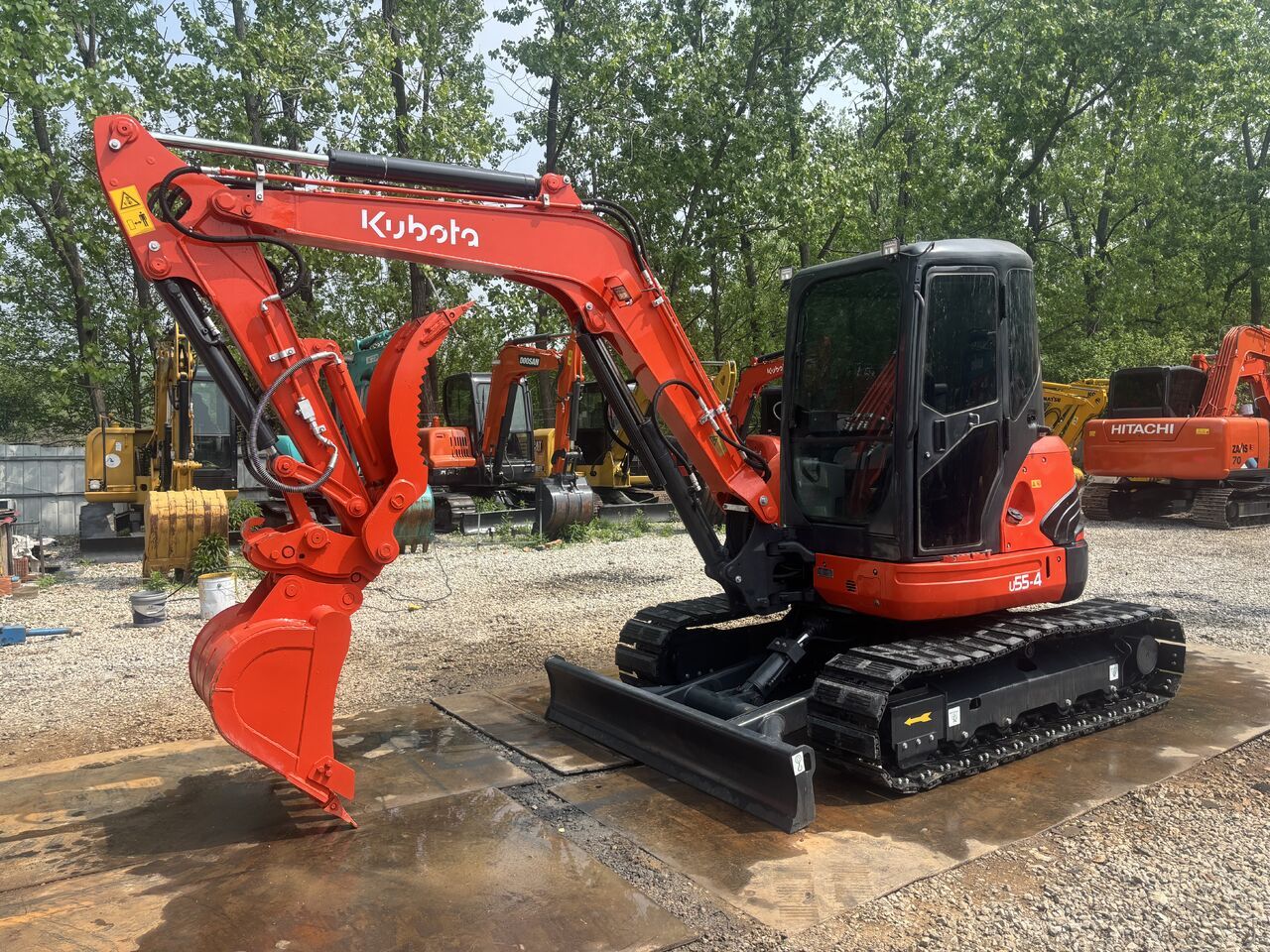 KUBOTA U-55 - Mini excavator: picture 3 KUBOTA U-55 - Mini excavator: picture 3
