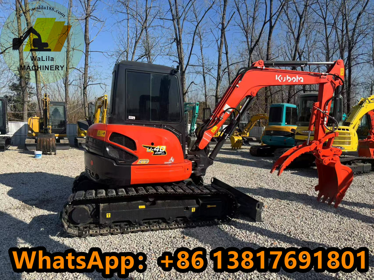 KUBOTA U40 - Mini excavator: picture 1 KUBOTA U40 - Mini excavator: picture 1