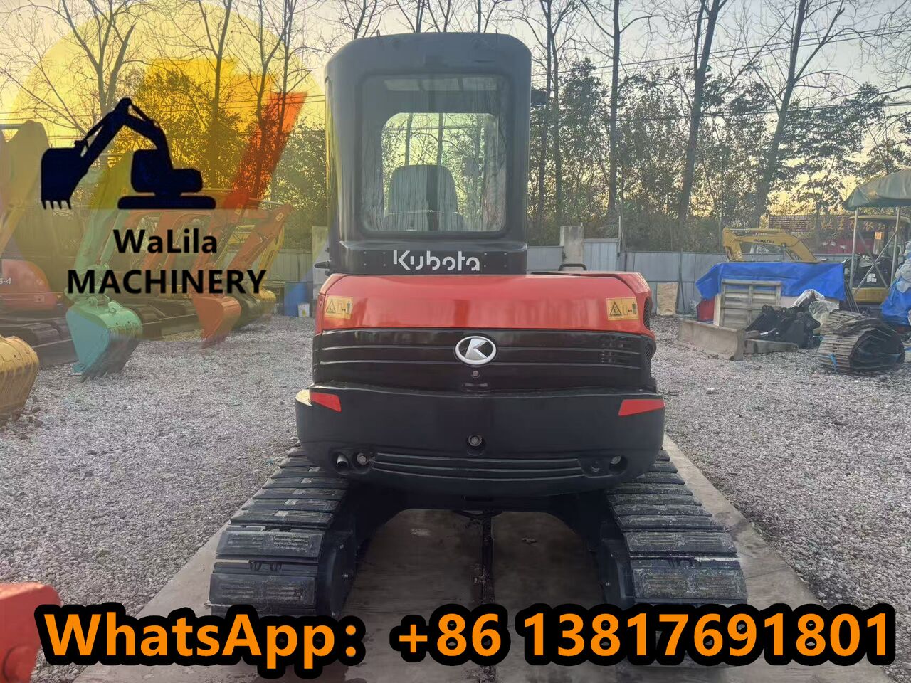 Mini excavator KUBOTA U48: picture 7