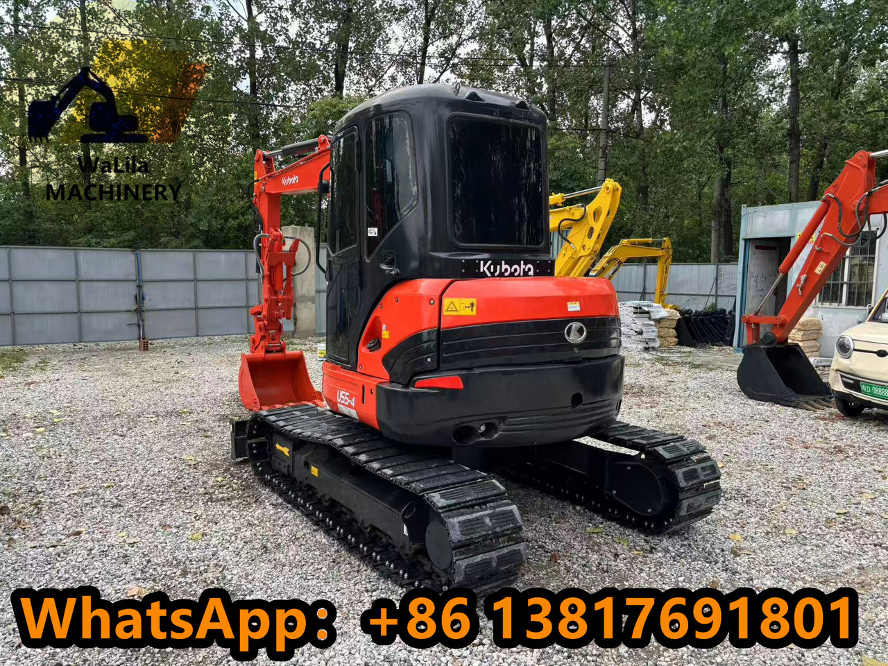 KUBOTA U55-4 - Mini excavator: picture 5 KUBOTA U55-4 - Mini excavator: picture 5