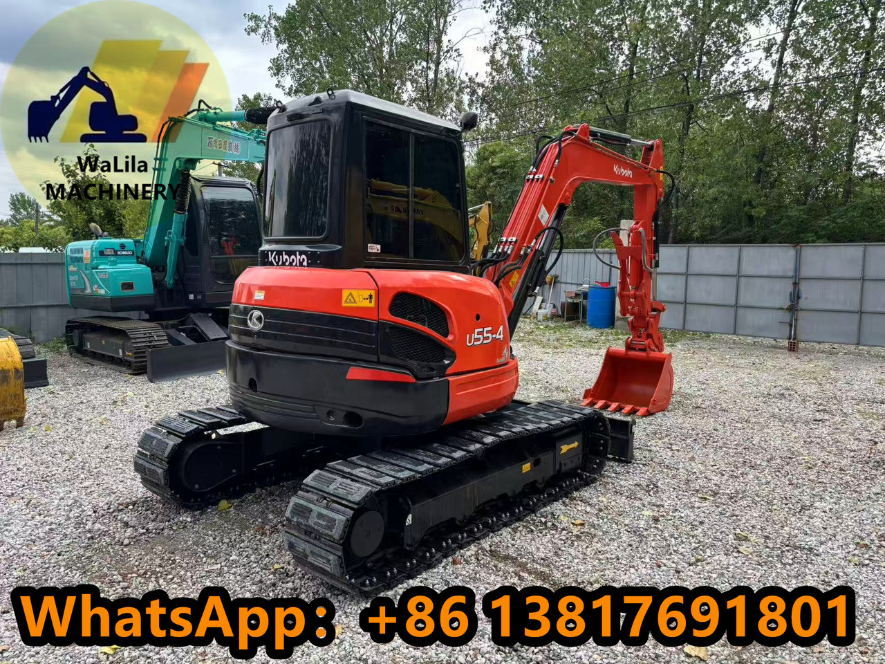 Mini excavator KUBOTA U55-4: picture 7