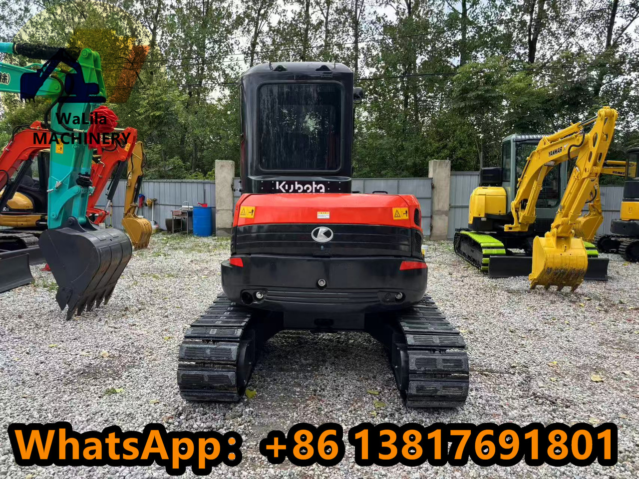 Mini excavator KUBOTA U55-4: picture 6