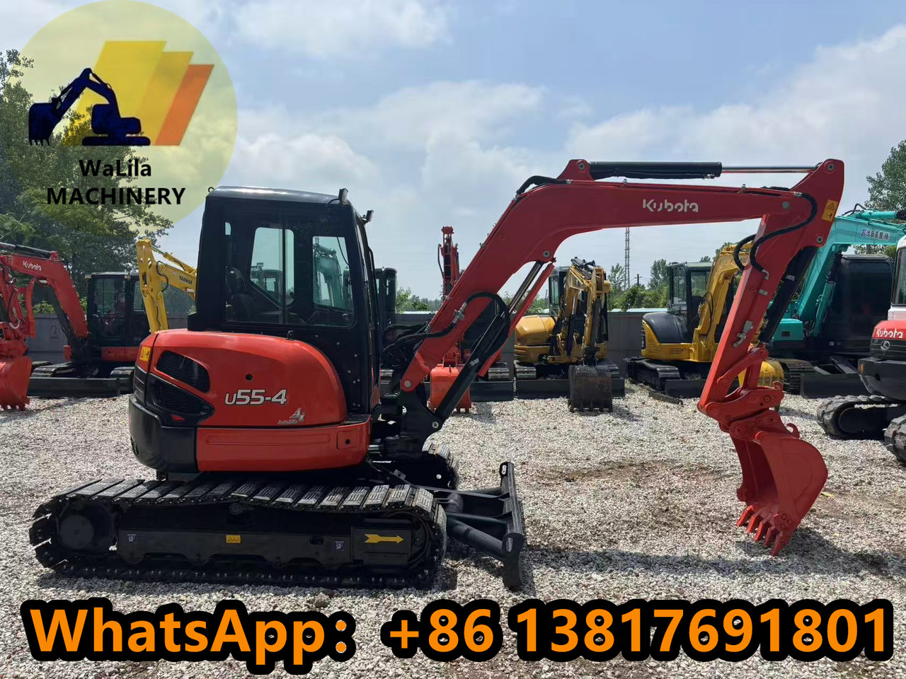 KUBOTA U55 - Mini excavator: picture 1 KUBOTA U55 - Mini excavator: picture 1