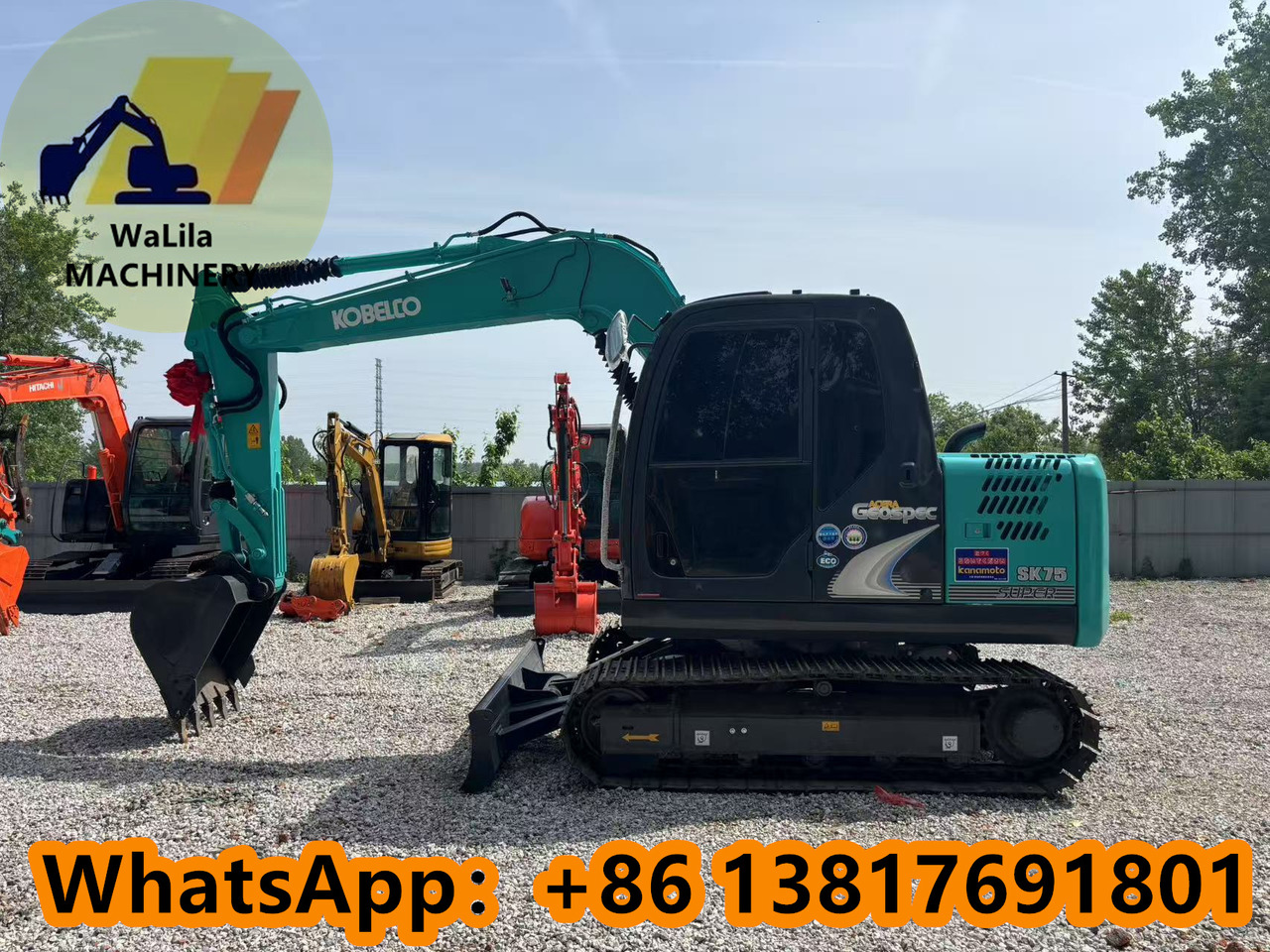Mini excavator Kobelco SK 75 KOBELCO SK75-8: picture 9