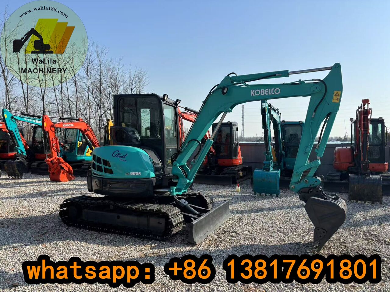 Kobelco SK55SR - Mini excavator: picture 3 Kobelco SK55SR - Mini excavator: picture 3