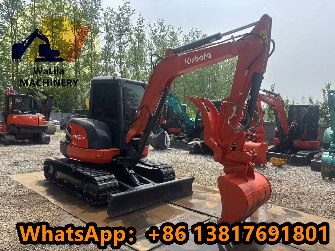 Kubota KX057-4 - Mini excavator: picture 3 Kubota KX057-4 - Mini excavator: picture 3
