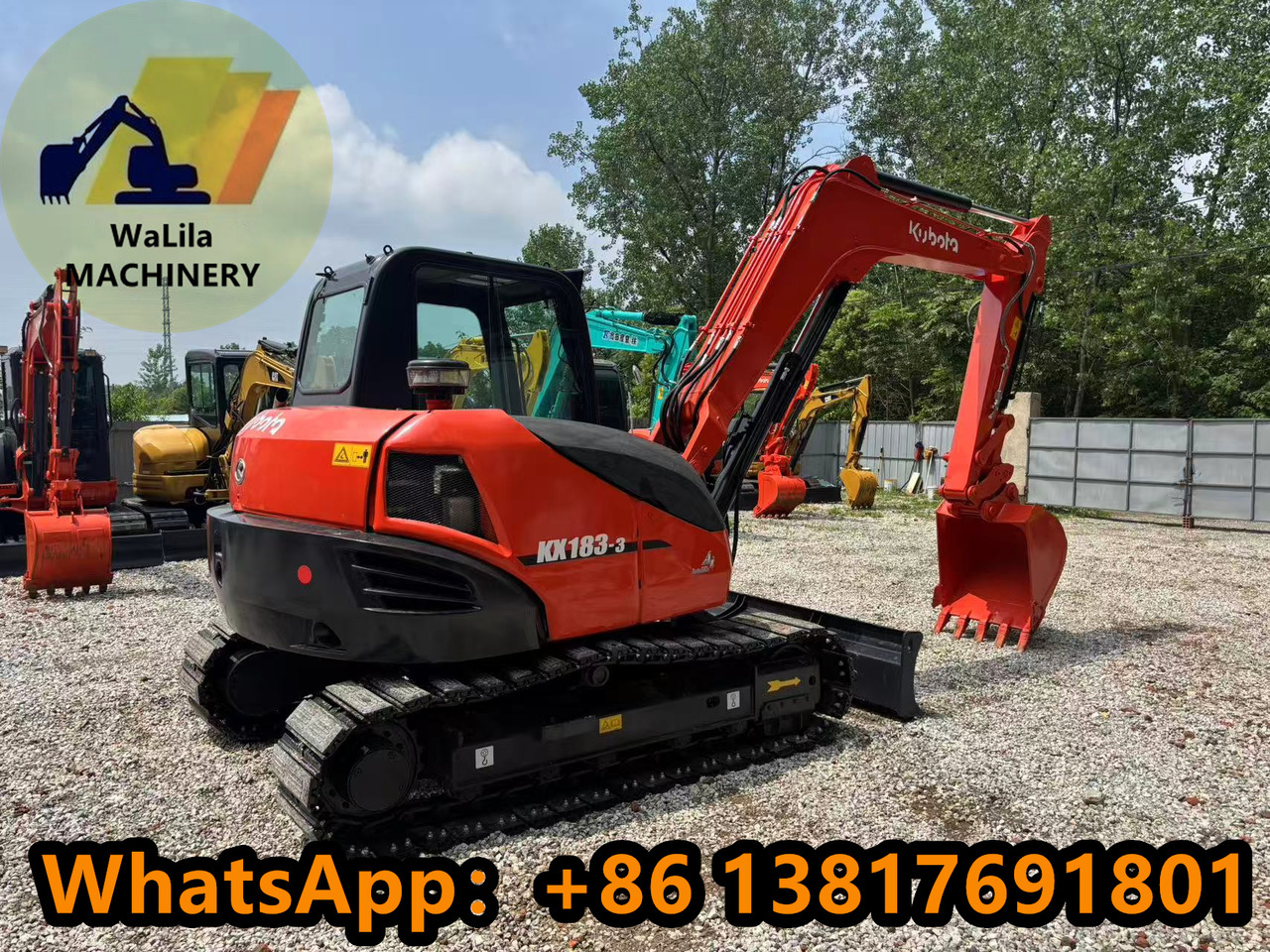 Kubota Kx183 - Mini excavator: picture 4 Kubota Kx183 - Mini excavator: picture 4