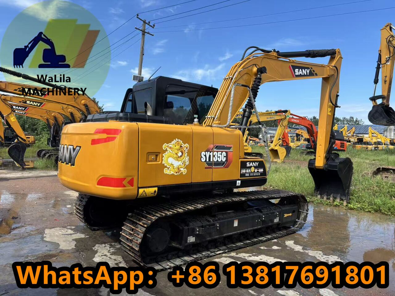SANY SY135 - Crawler excavator: picture 1 SANY SY135 - Crawler excavator: picture 1
