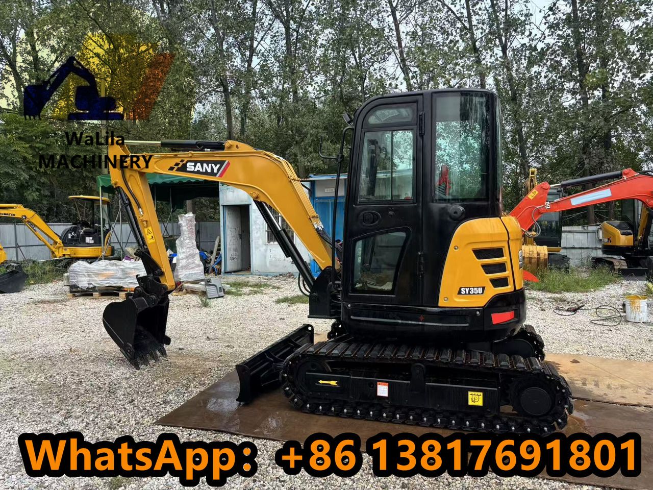 SANY SY35U - Mini excavator: picture 4 SANY SY35U - Mini excavator: picture 4