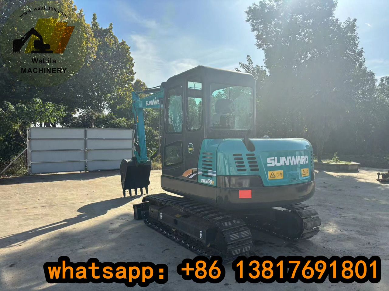 SUNWARD SWE60 - Mini excavator: picture 4 SUNWARD SWE60 - Mini excavator: picture 4