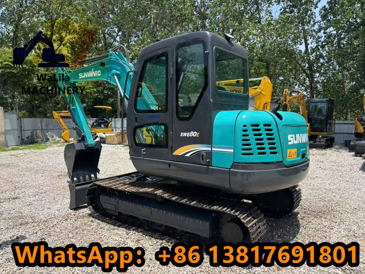 SUNWARD SWE80 - Mini excavator: picture 1 SUNWARD SWE80 - Mini excavator: picture 1