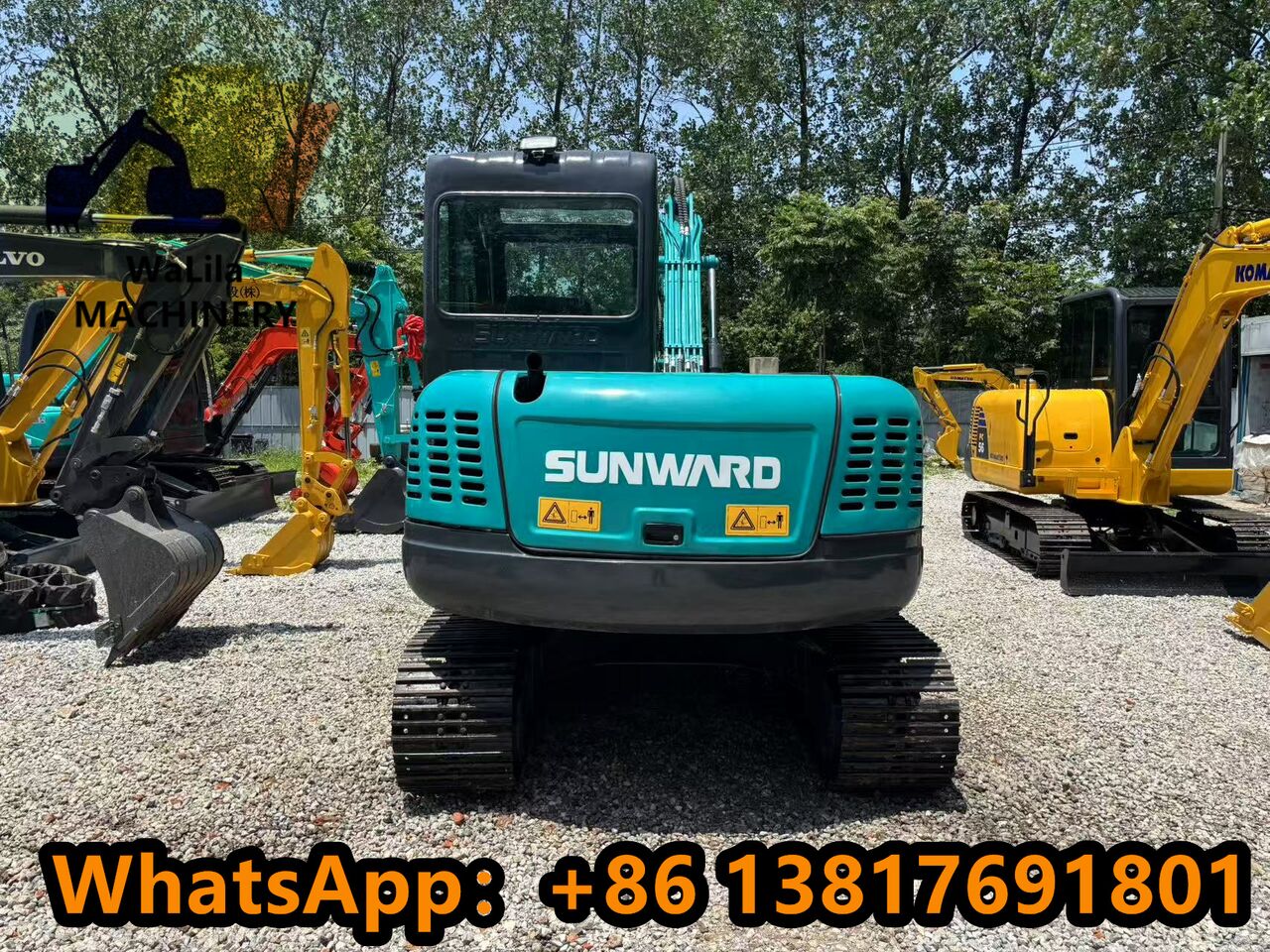 SUNWARD SWE80N9 - Mini excavator: picture 5 SUNWARD SWE80N9 - Mini excavator: picture 5