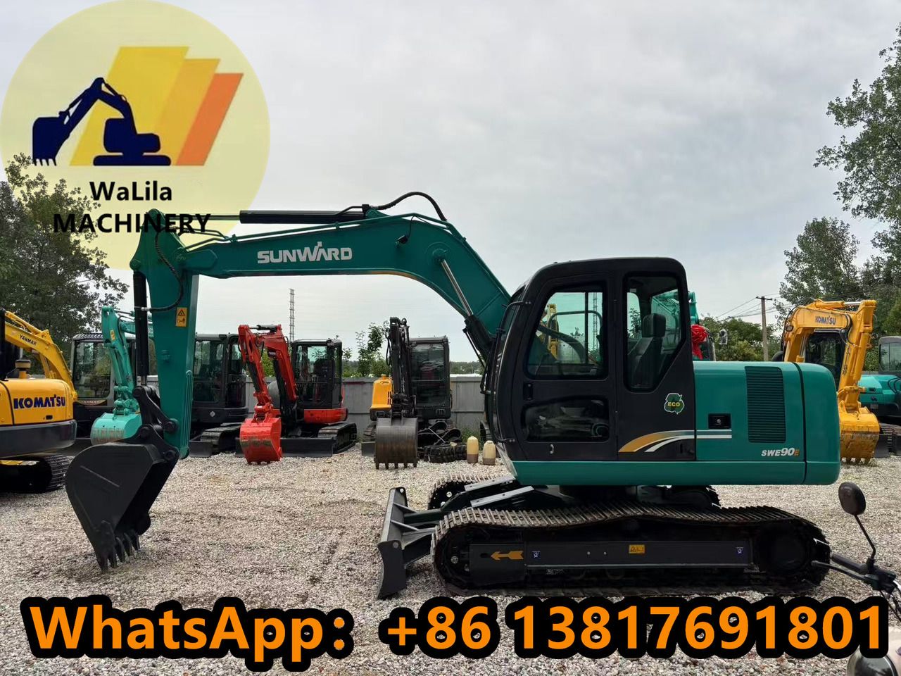 SUNWARD SWE90 - Mini excavator: picture 1 SUNWARD SWE90 - Mini excavator: picture 1