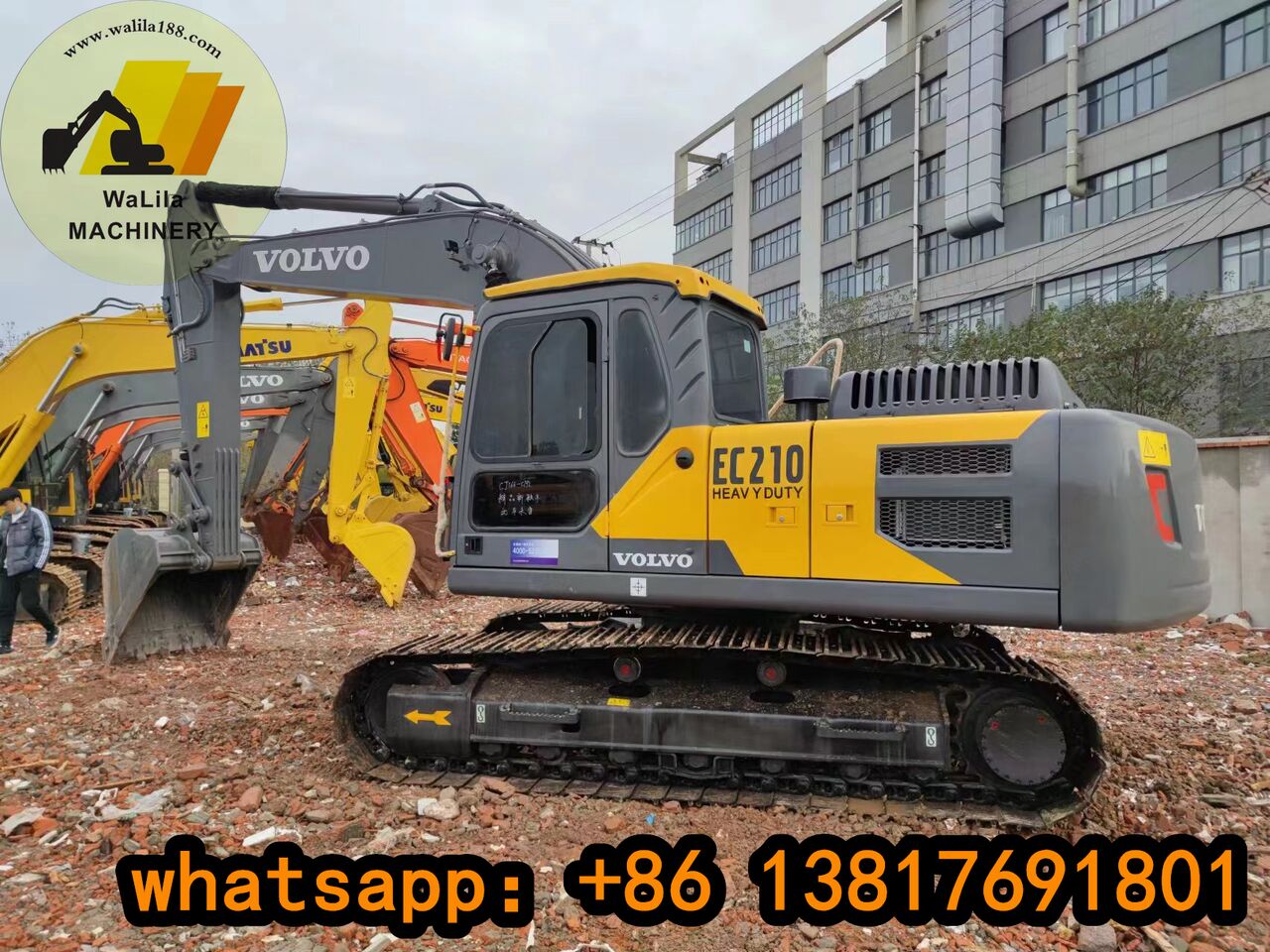 VOLVO EC210D - Crawler excavator: picture 1 VOLVO EC210D - Crawler excavator: picture 1