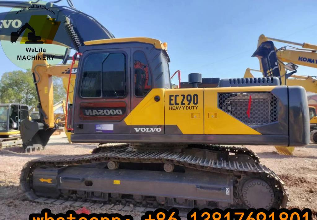 Volvo EC 290 Switzerland imports second-hand Volvo 290 excavator. - Crawler excavator: picture 1 Volvo EC 290 Switzerland imports second-hand Volvo 290 excavator. - Crawler excavator: picture 1