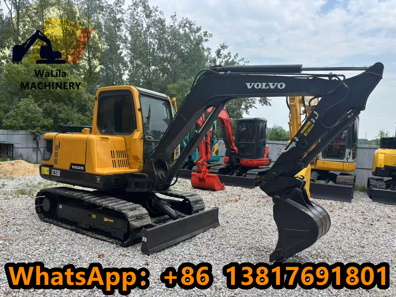 Volvo EC55D - Mini excavator: picture 5 Volvo EC55D - Mini excavator: picture 5