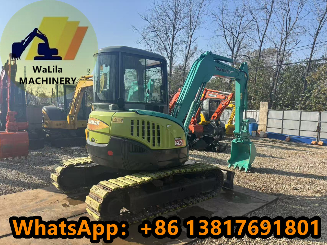YANMAR VIO40 - Mini excavator: picture 1 YANMAR VIO40 - Mini excavator: picture 1