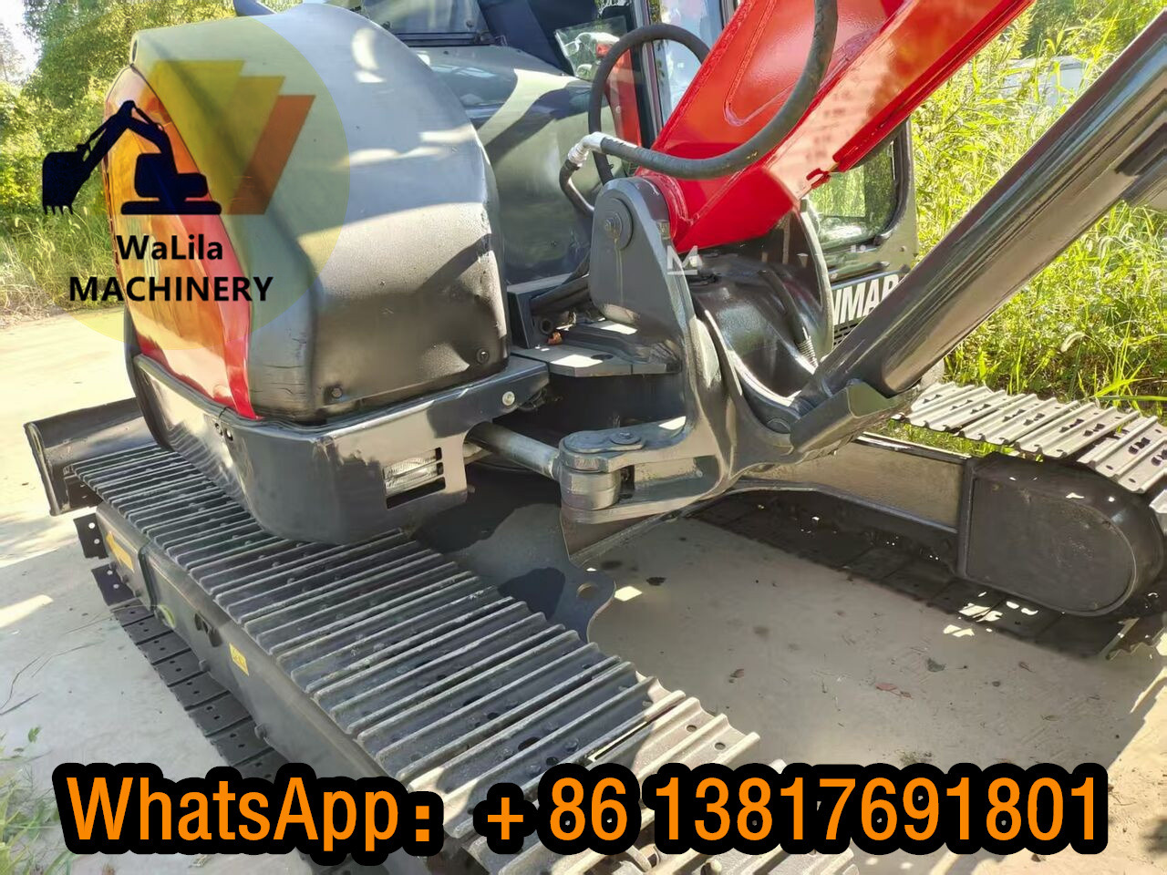 YANMAR VIO80 - Mini excavator: picture 5 YANMAR VIO80 - Mini excavator: picture 5