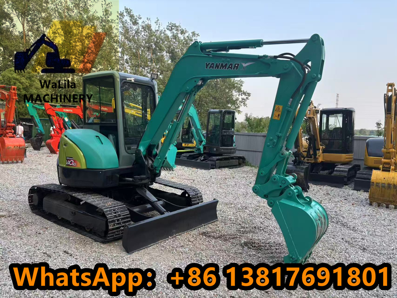 YANMAR vio40 - Mini excavator: picture 3 YANMAR vio40 - Mini excavator: picture 3