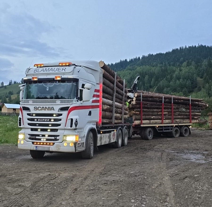 SCANIA R560 V8 - Timber truck, Crane truck: picture 1 SCANIA R560 V8 - Timber truck, Crane truck: picture 1