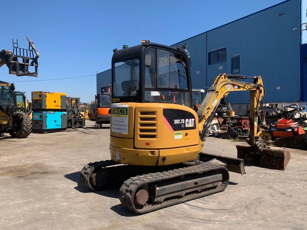 CAT 302.7 CR - Mini excavator: picture 4 CAT 302.7 CR - Mini excavator: picture 4