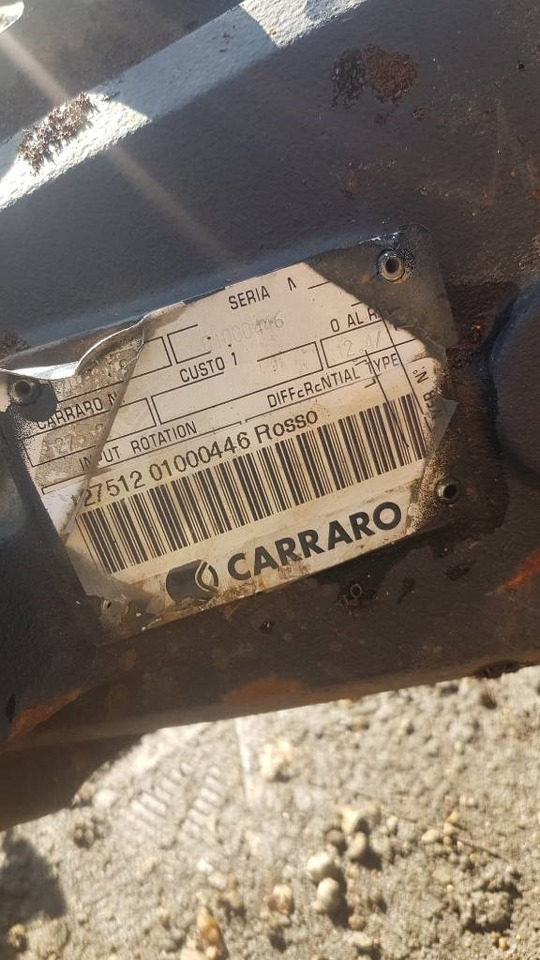 Carraro 20.11 FRONT AXLE - Axle and parts for Construction machinery: picture 3 Carraro 20.11 FRONT AXLE - Axle and parts for Construction machinery: picture 3