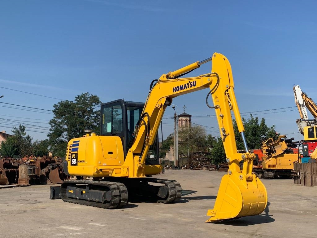 Komatsu PC58-8 - Mini excavator: picture 4 Komatsu PC58-8 - Mini excavator: picture 4