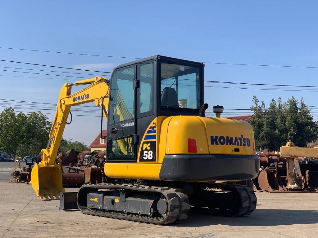 Komatsu PC58-8 - Mini excavator: picture 3 Komatsu PC58-8 - Mini excavator: picture 3