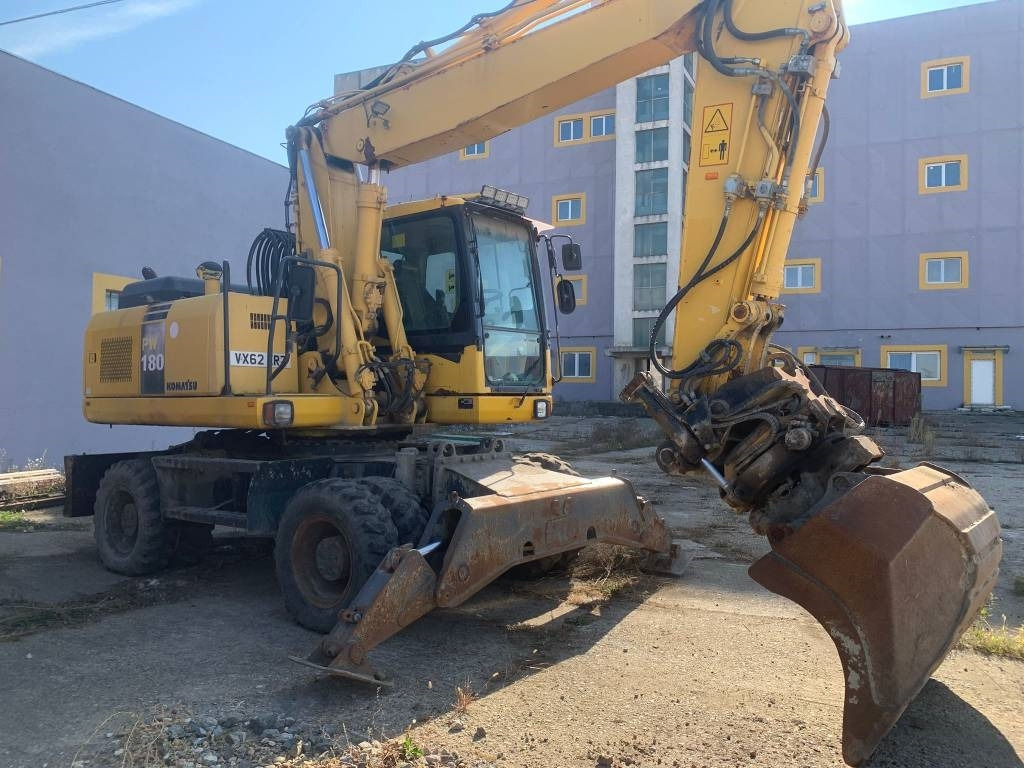 Komatsu PW180-E0+Engcon Rototilt - Wheel excavator: picture 5 Komatsu PW180-E0+Engcon Rototilt - Wheel excavator: picture 5