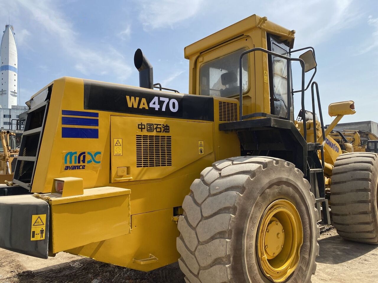 Komatsu WA470-3 - Wheel loader: picture 5 Komatsu WA470-3 - Wheel loader: picture 5