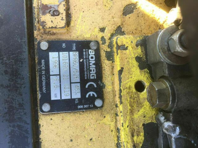 BOMAG BPR 60/52D Rüttelplatte - Vibratory plate: picture 2 BOMAG BPR 60/52D Rüttelplatte - Vibratory plate: picture 2