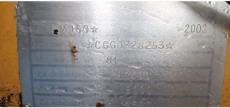 Case WX150 - Wheel excavator: picture 5 Case WX150 - Wheel excavator: picture 5