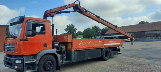 MAN TG-M18.280PS Hiab 111B-2 mit Funk - Dropside/ Flatbed truck, Crane truck: picture 3 MAN TG-M18.280PS Hiab 111B-2 mit Funk - Dropside/ Flatbed truck, Crane truck: picture 3