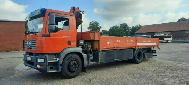 MAN TG-M18.280PS Hiab 111B-2 mit Funk - Dropside/ Flatbed truck, Crane truck: picture 5 MAN TG-M18.280PS Hiab 111B-2 mit Funk - Dropside/ Flatbed truck, Crane truck: picture 5