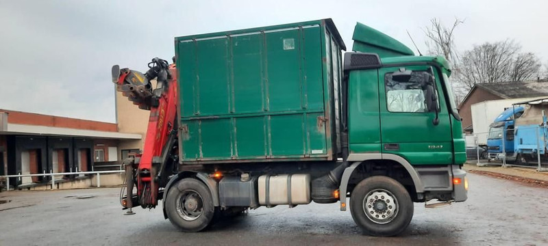 Mercedes-Benz 1841K 4x2 Actros Kipper mit Kran+Greifer - Tipper, Crane truck: picture 4 Mercedes-Benz 1841K 4x2 Actros Kipper mit Kran+Greifer - Tipper, Crane truck: picture 4