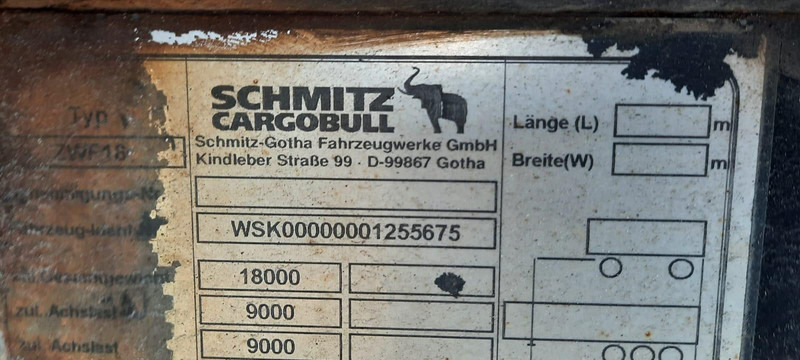 Schmitz Cargobull Containeranhänger mit Container - Container transporter/ Swap body trailer: picture 2 Schmitz Cargobull Containeranhänger mit Container - Container transporter/ Swap body trailer: picture 2