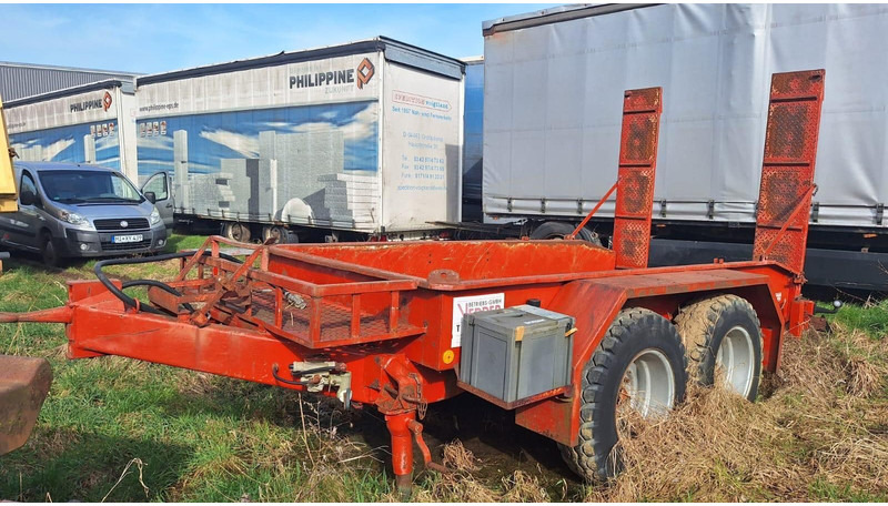 Westfalia 2-Achser Tanden Tieflader mit Rampen - Plant trailer: picture 2 Westfalia 2-Achser Tanden Tieflader mit Rampen - Plant trailer: picture 2