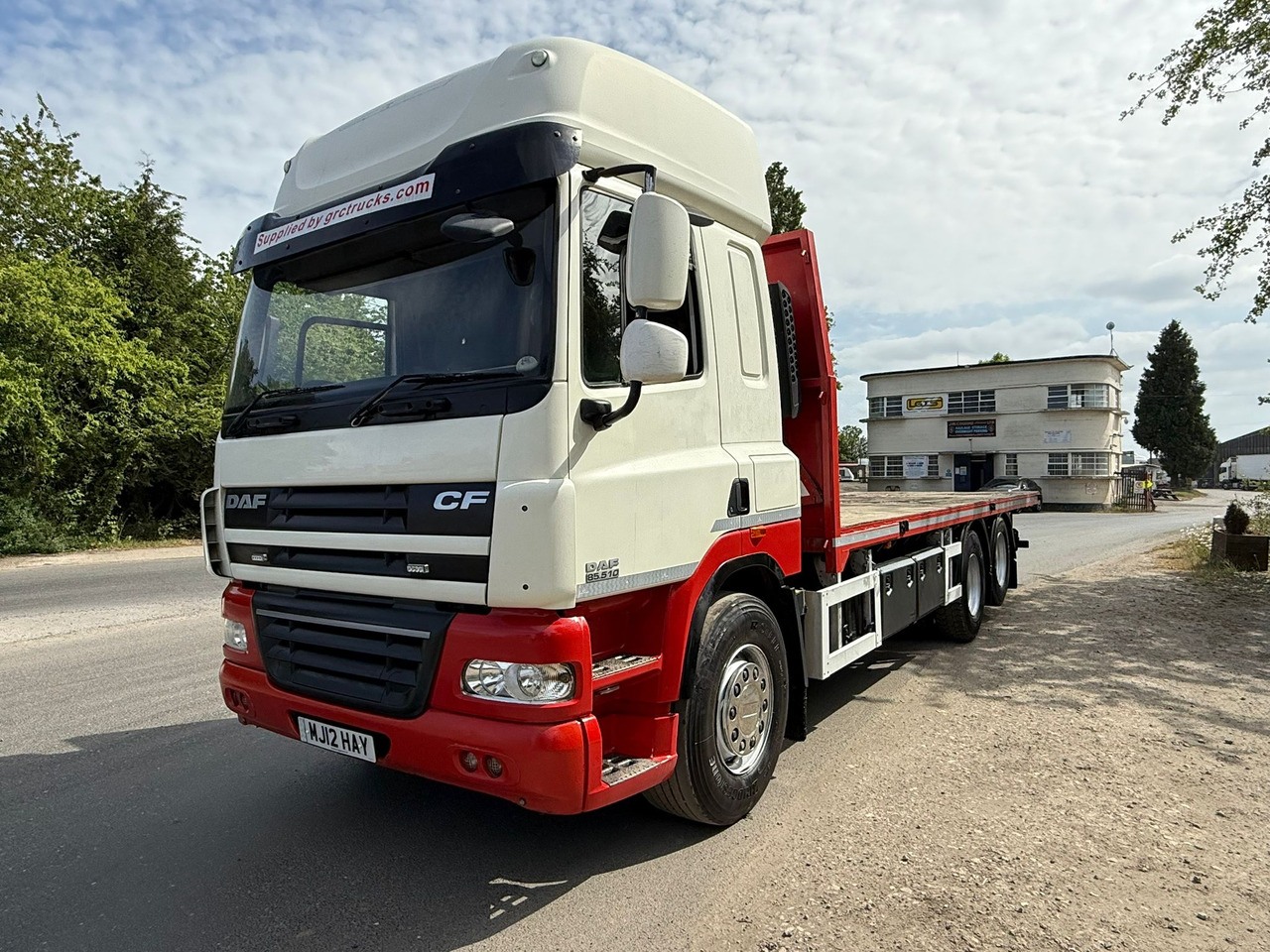 2012 DAF CF 85.510 10 Tyre Rear Lift Flatbed - Dropside/ Flatbed truck: picture 1 2012 DAF CF 85.510 10 Tyre Rear Lift Flatbed - Dropside/ Flatbed truck: picture 1
