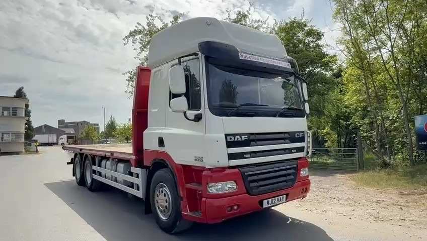 2012 DAF CF 85.510 10 Tyre Rear Lift Flatbed - Dropside/ Flatbed truck: picture 4 2012 DAF CF 85.510 10 Tyre Rear Lift Flatbed - Dropside/ Flatbed truck: picture 4