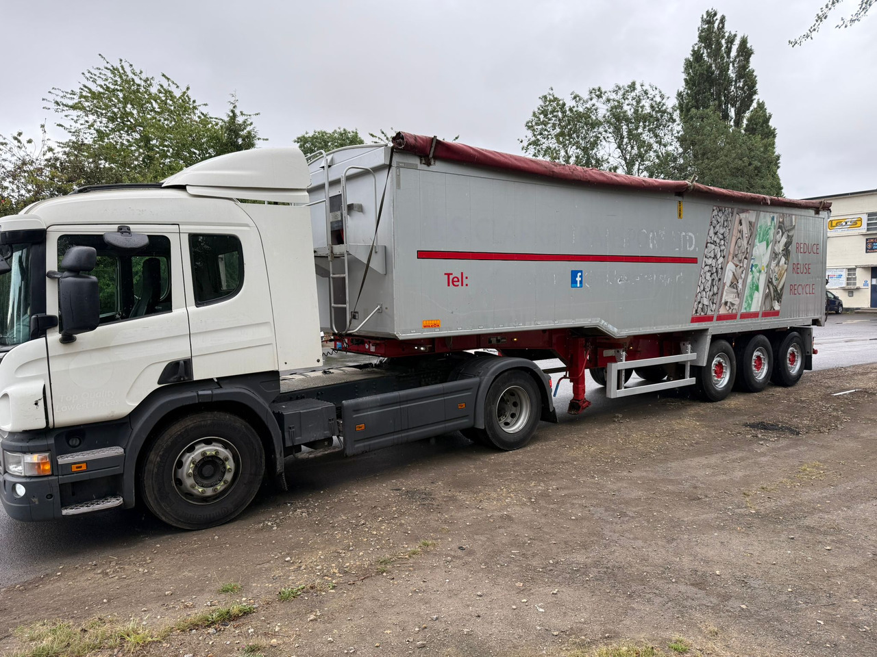 SDC triaxle Trailer - Tipper semi-trailer: picture 4 SDC triaxle Trailer - Tipper semi-trailer: picture 4