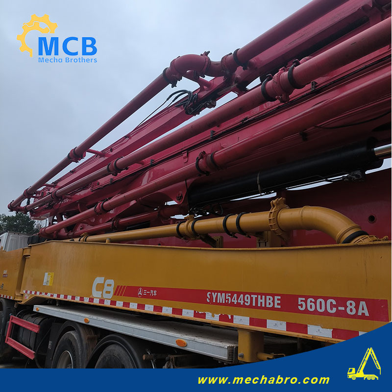 SANY SYM5449THBE - Concrete pump truck: picture 2 SANY SYM5449THBE - Concrete pump truck: picture 2