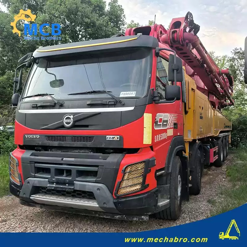 SANY SYM5535THB - Concrete pump truck: picture 2 SANY SYM5535THB - Concrete pump truck: picture 2