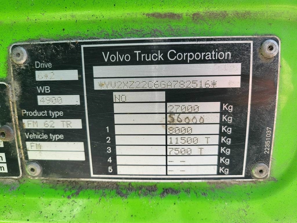 Leasing of Volvo FM410 6X2 CARRIER SIDEOPENING Volvo FM410 6X2 CARRIER SIDEOPENING: picture 19 Leasing of Volvo FM410 6X2 CARRIER SIDEOPENING Volvo FM410 6X2 CARRIER SIDEOPENING: picture 19