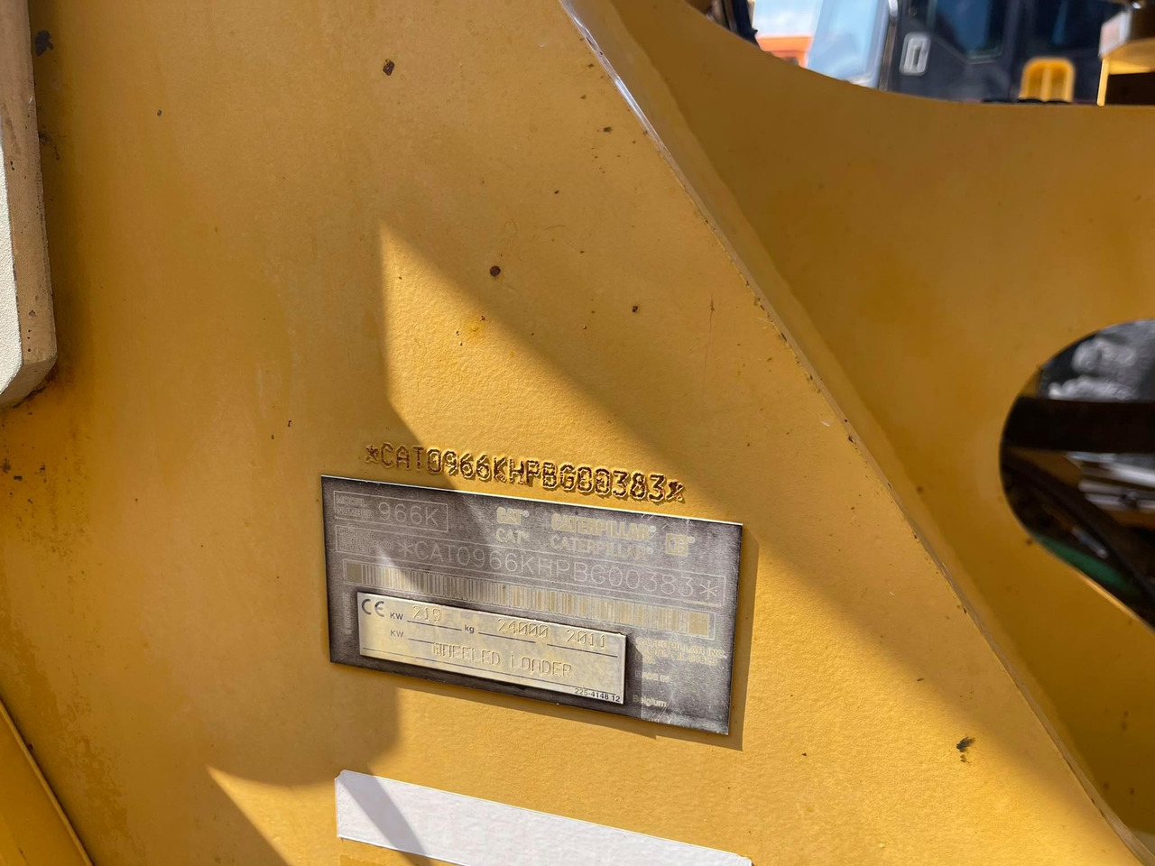 Wheel loader CAT 966K: picture 21