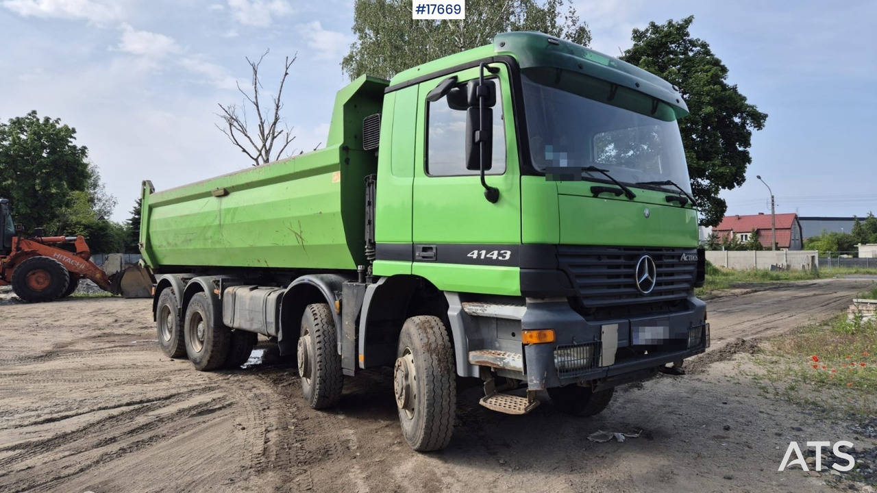 2002 Mercedes-Benz Actros 4143 8x8 - Tipper: picture 1 2002 Mercedes-Benz Actros 4143 8x8 - Tipper: picture 1