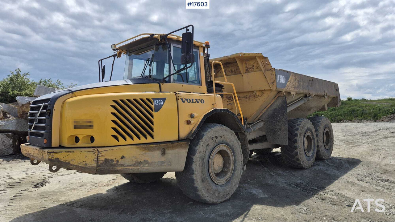 2002 Volvo A30D - Articulated dumper: picture 3 2002 Volvo A30D - Articulated dumper: picture 3
