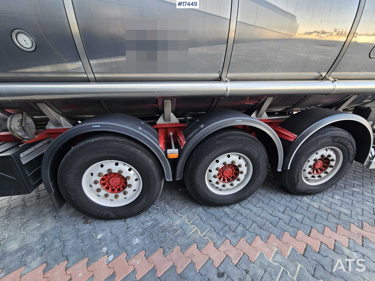 Tank semi-trailer 2003  BURG BPO 12-24 ZGZXX food tanker: picture 17