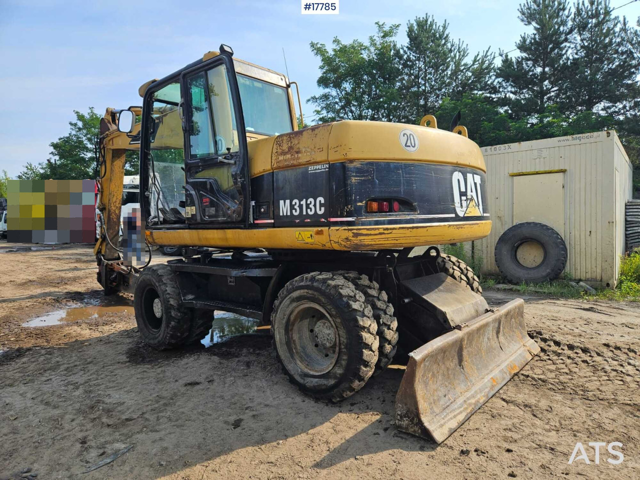 Wheel excavator 2005 CAT M313 C: picture 6