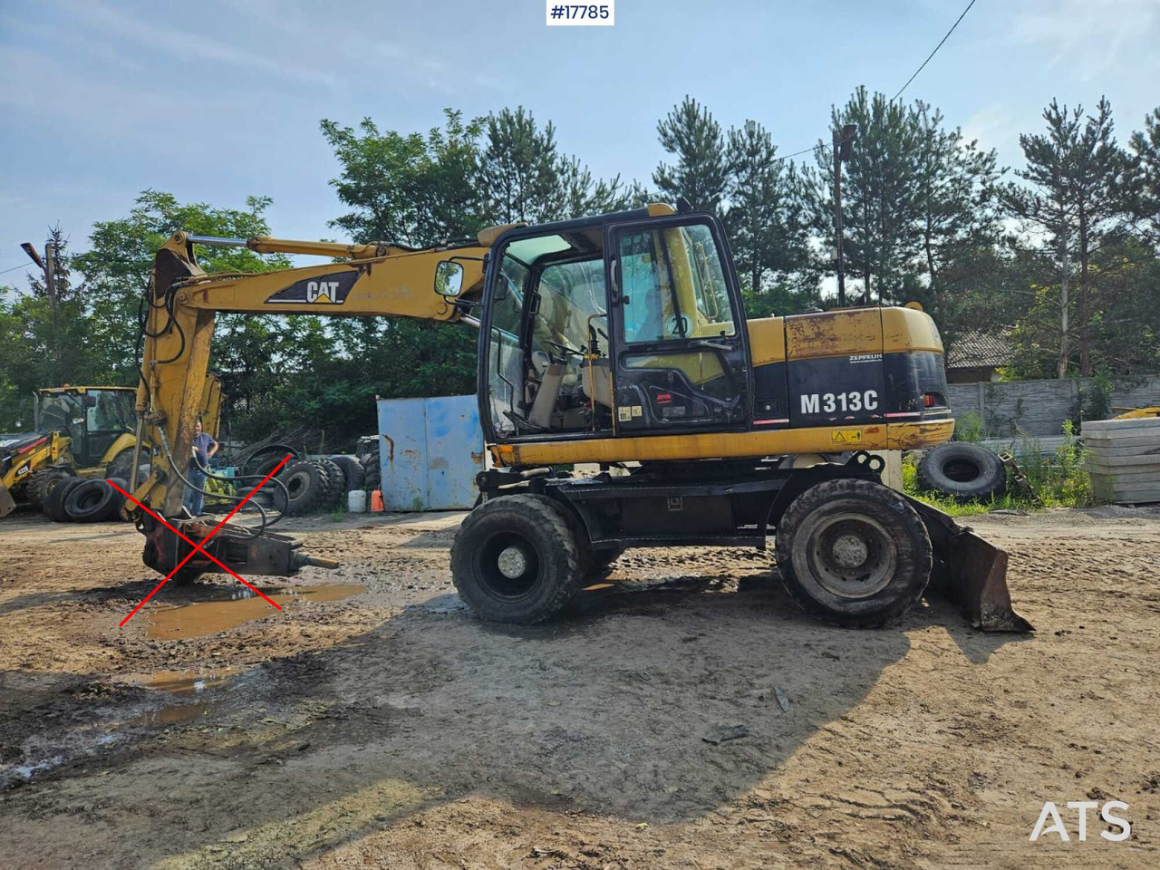 Wheel excavator 2005 CAT M313 C: picture 7